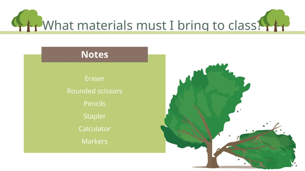TREES Free Template Here is where your - slide 13 of 50