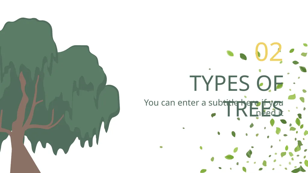 TREES Free Template Here is where your - slide 14 of 50