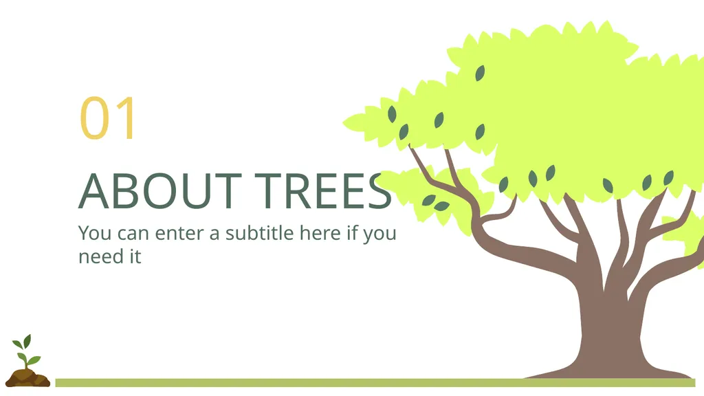 TREES Free Template Here is where your - slide 9 of 50