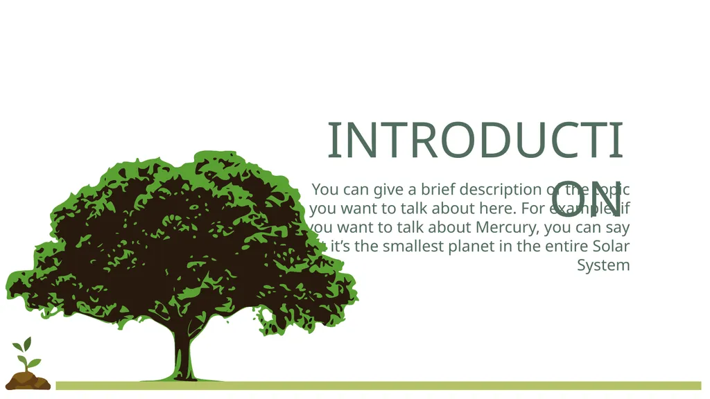 TREES Free Template Here is where your - slide 10 of 50