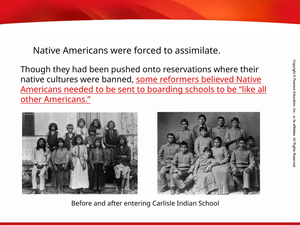 Native American Struggles Terms and People - slide 13 of 15