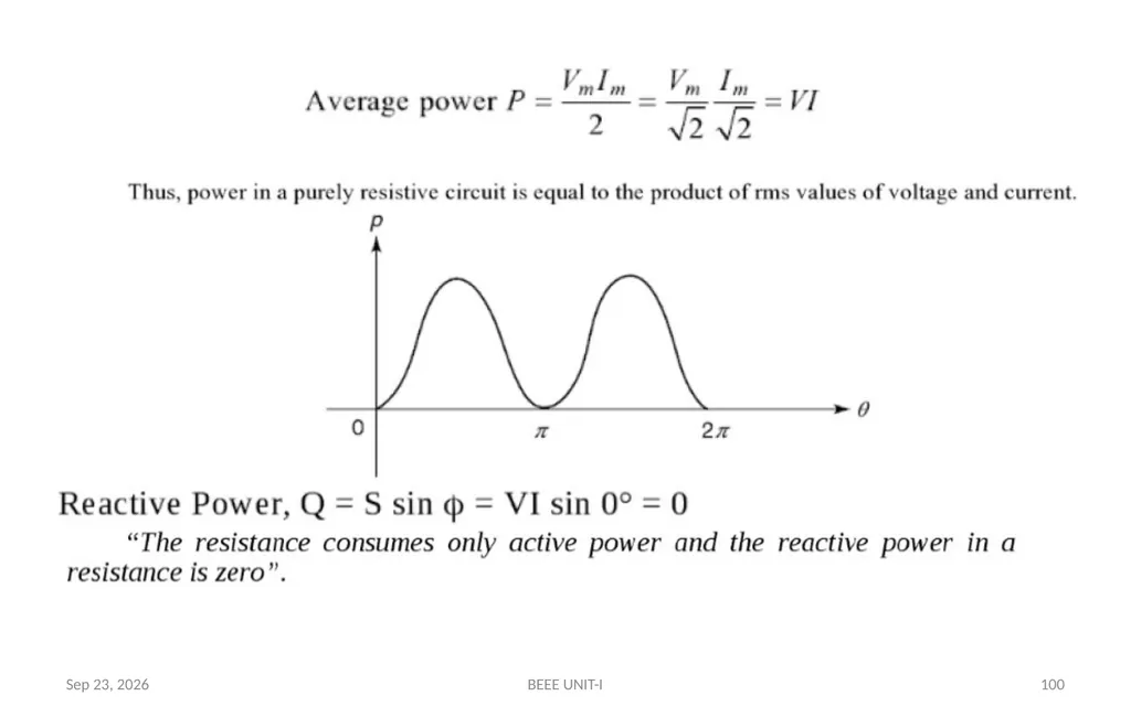 BASIC ELECTRICAL & ELECTRONICS ENGINEERING - slide 100 of 140