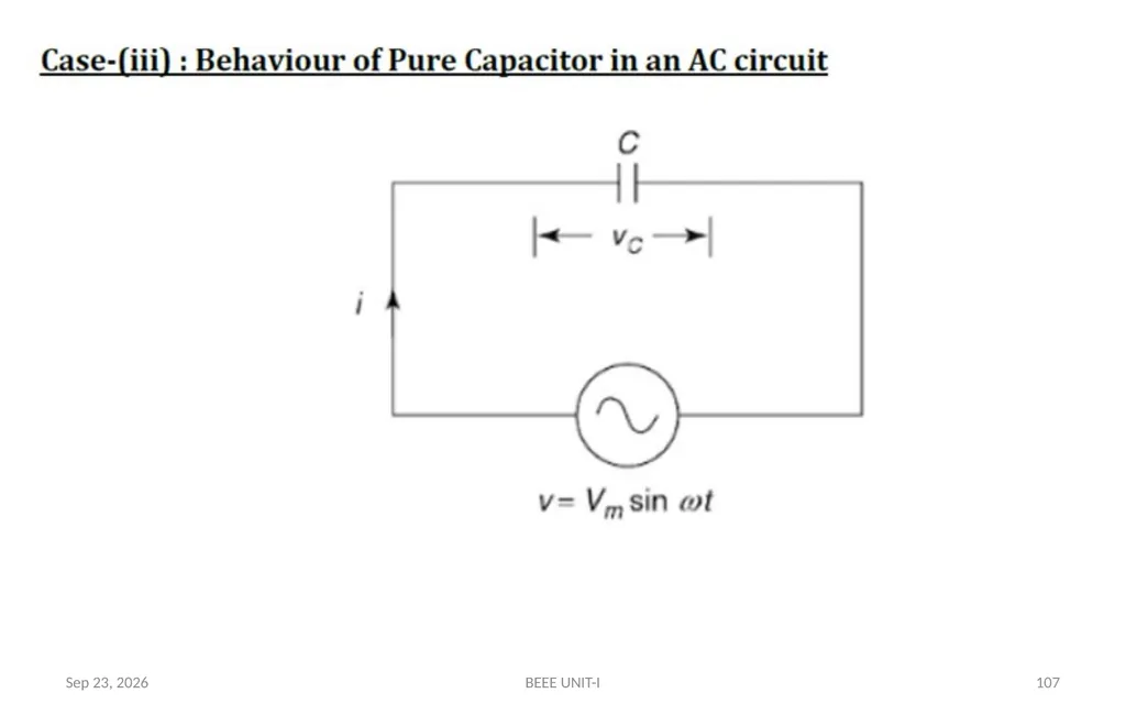 BASIC ELECTRICAL & ELECTRONICS ENGINEERING - slide 107 of 140