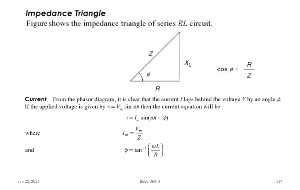 BASIC ELECTRICAL & ELECTRONICS ENGINEERING - slide 114 of 140