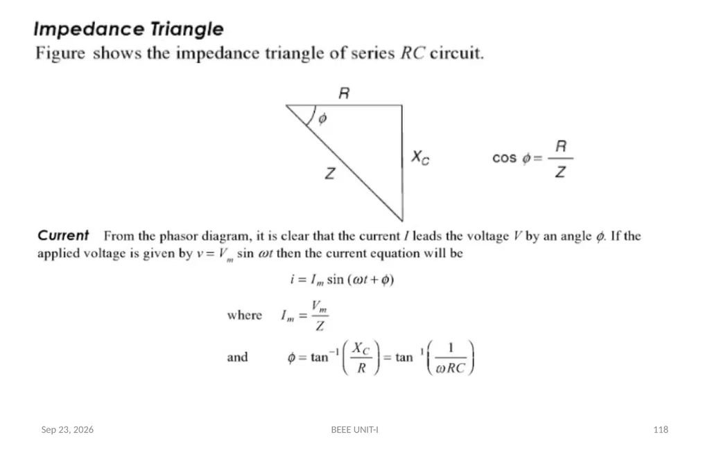 BASIC ELECTRICAL & ELECTRONICS ENGINEERING - slide 118 of 140