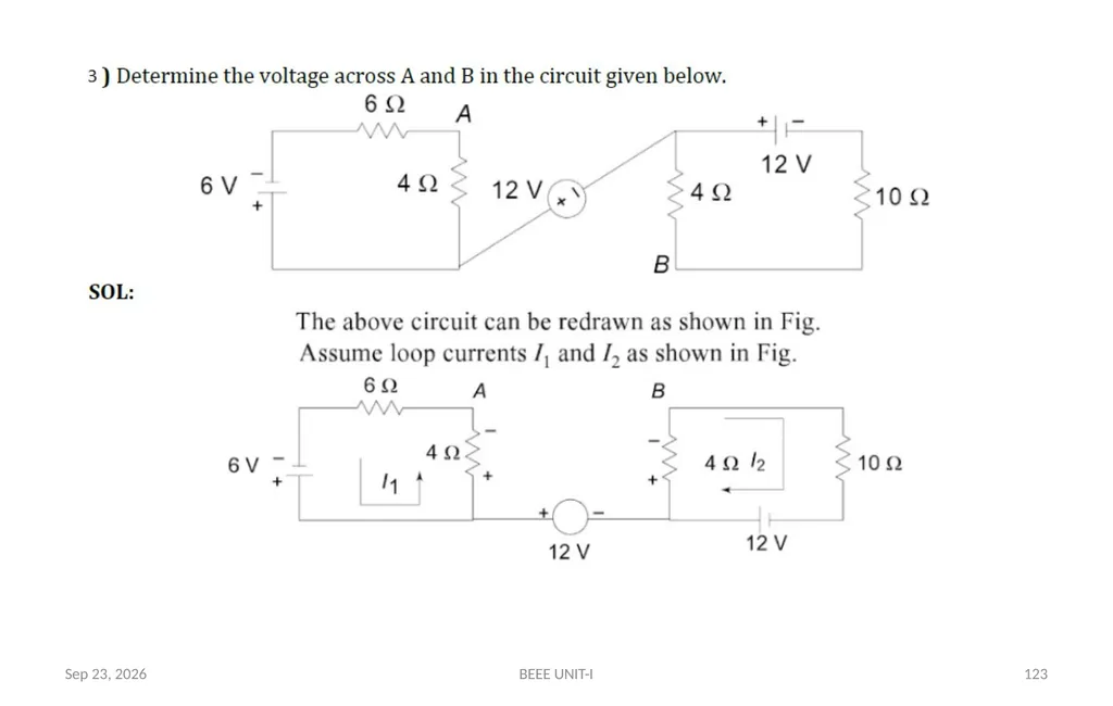 BASIC ELECTRICAL & ELECTRONICS ENGINEERING - slide 123 of 140