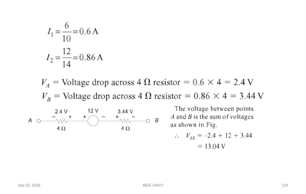 BASIC ELECTRICAL & ELECTRONICS ENGINEERING - slide 124 of 140