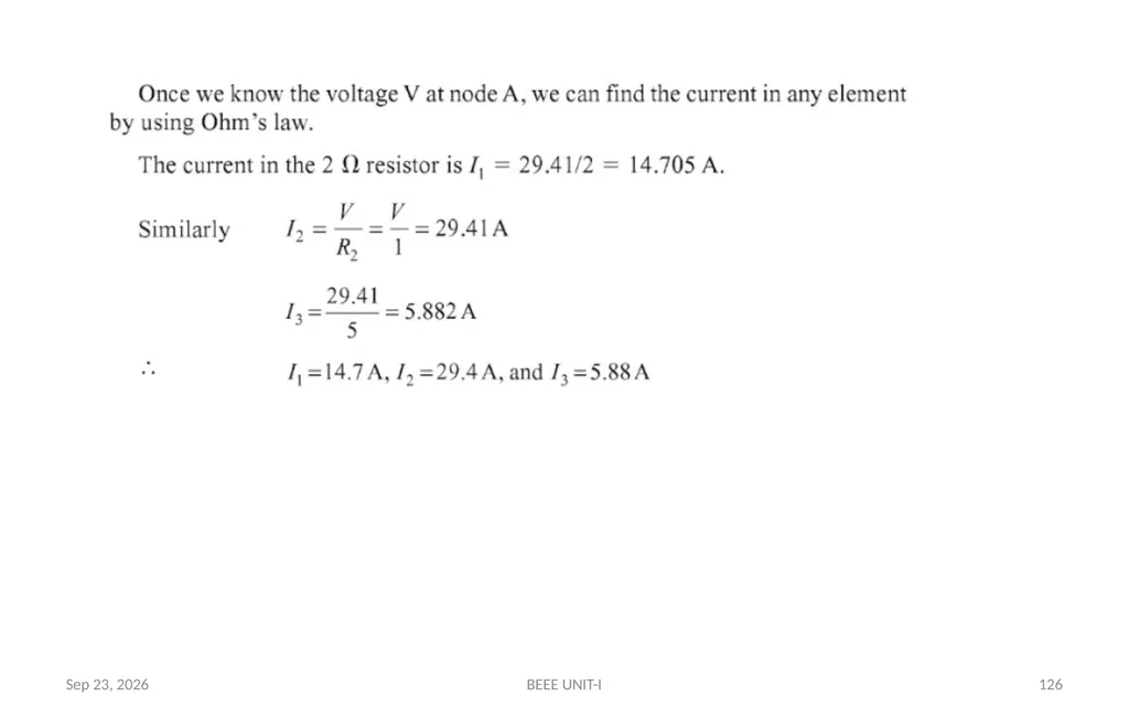 BASIC ELECTRICAL & ELECTRONICS ENGINEERING - slide 126 of 140
