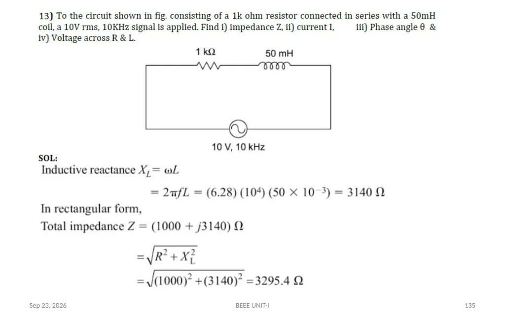 BASIC ELECTRICAL & ELECTRONICS ENGINEERING - slide 135 of 140