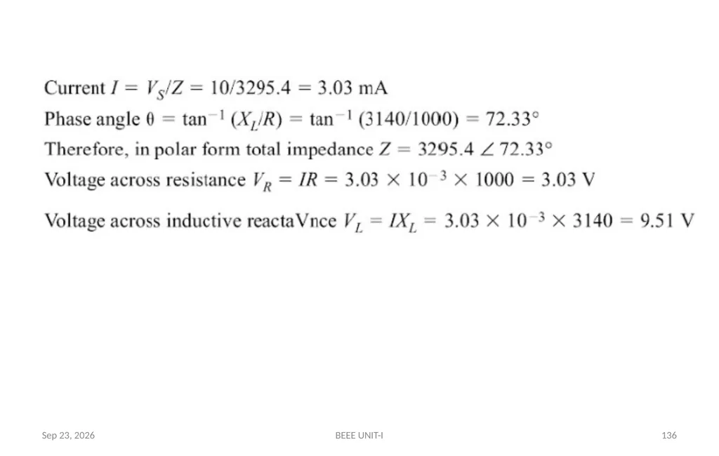 BASIC ELECTRICAL & ELECTRONICS ENGINEERING - slide 136 of 140