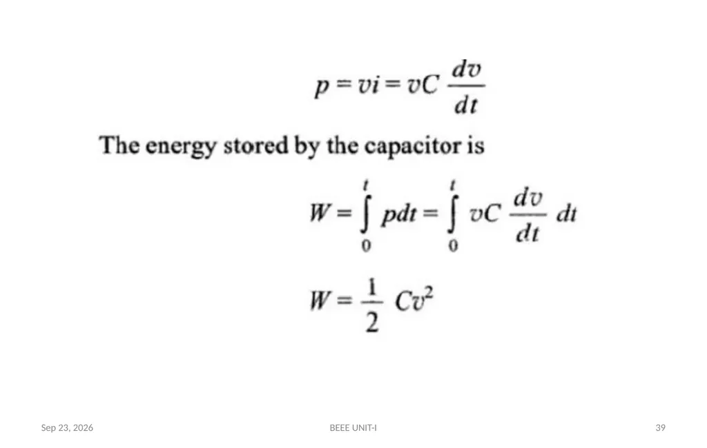 BASIC ELECTRICAL & ELECTRONICS ENGINEERING - slide 39 of 140