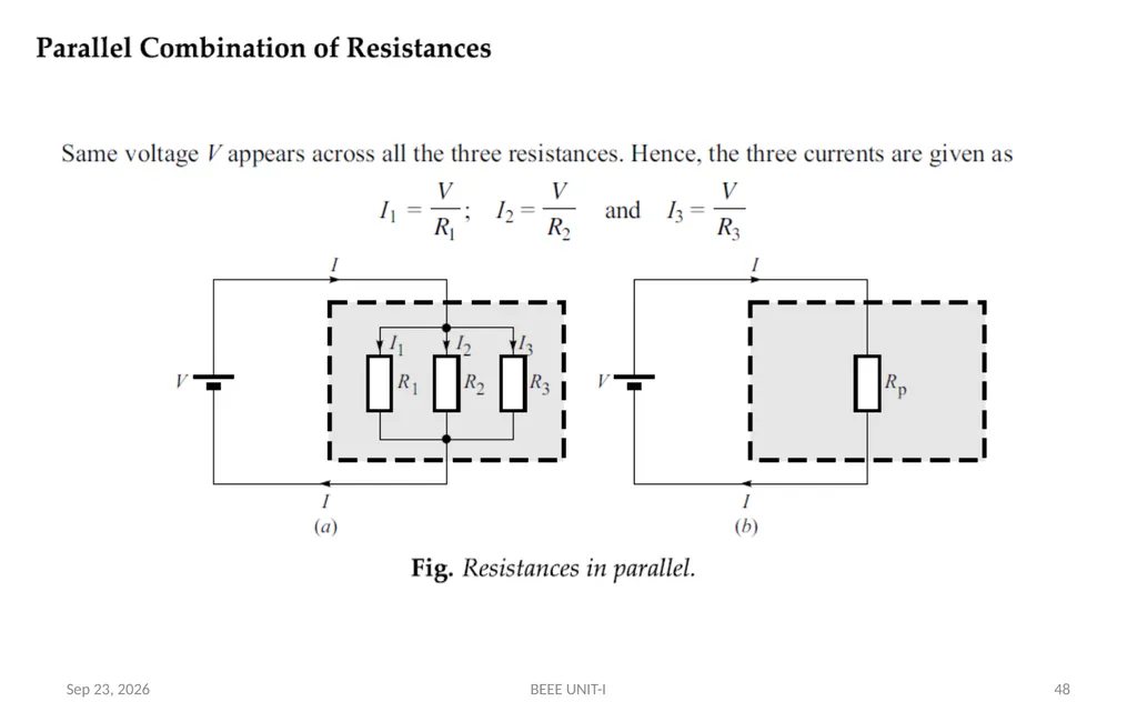 BASIC ELECTRICAL & ELECTRONICS ENGINEERING - slide 48 of 140