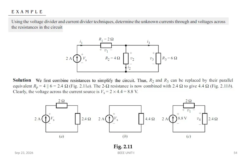 BASIC ELECTRICAL & ELECTRONICS ENGINEERING - slide 54 of 140
