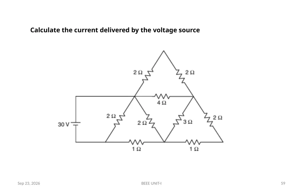 BASIC ELECTRICAL & ELECTRONICS ENGINEERING - slide 59 of 140