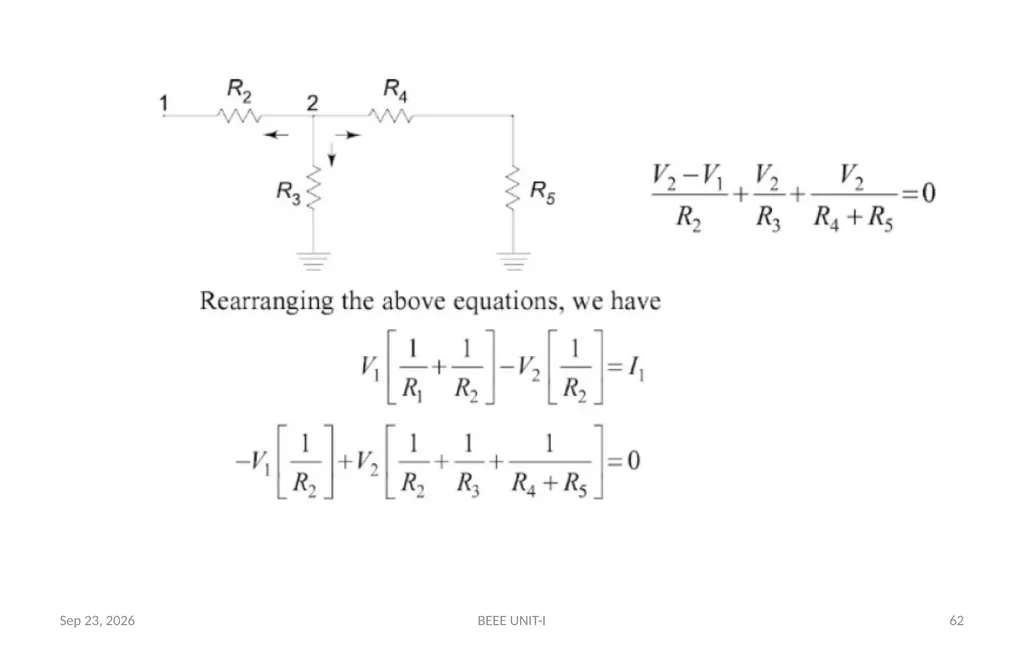 BASIC ELECTRICAL & ELECTRONICS ENGINEERING - slide 62 of 140