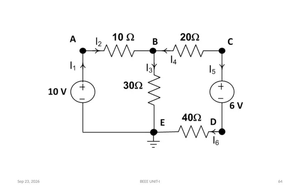 BASIC ELECTRICAL & ELECTRONICS ENGINEERING - slide 64 of 140