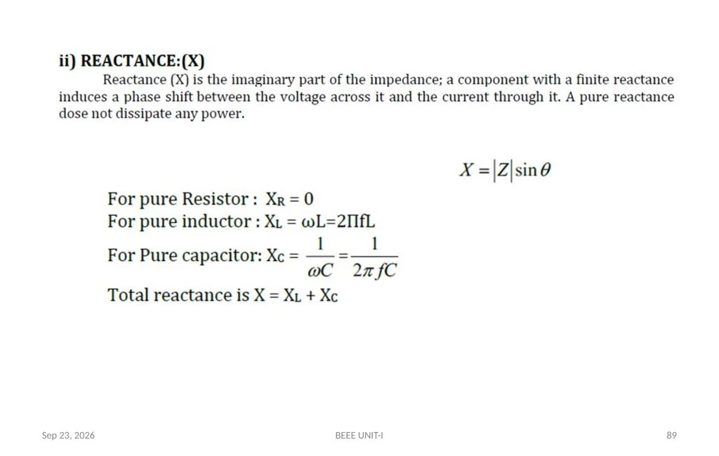 BASIC ELECTRICAL & ELECTRONICS ENGINEERING - slide 89 of 140