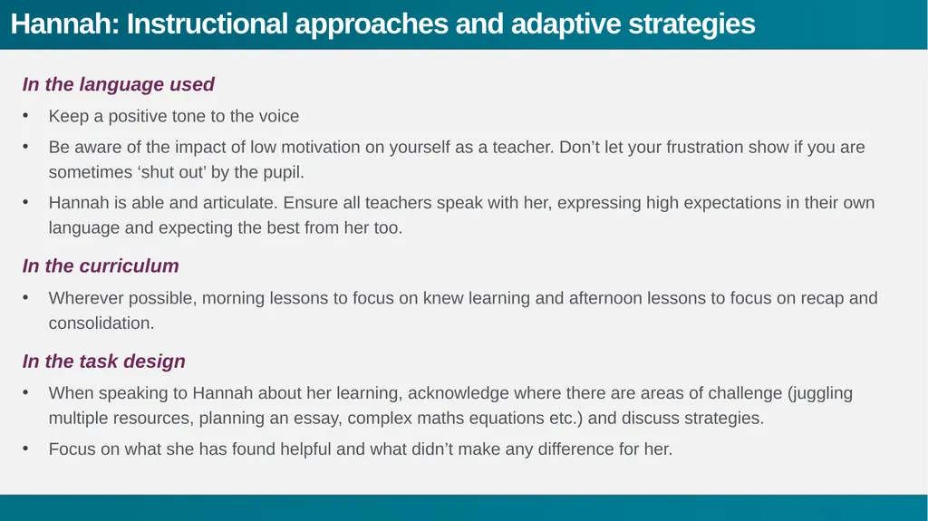 Sharing expertise A range of noticing; - slide 5 of 36