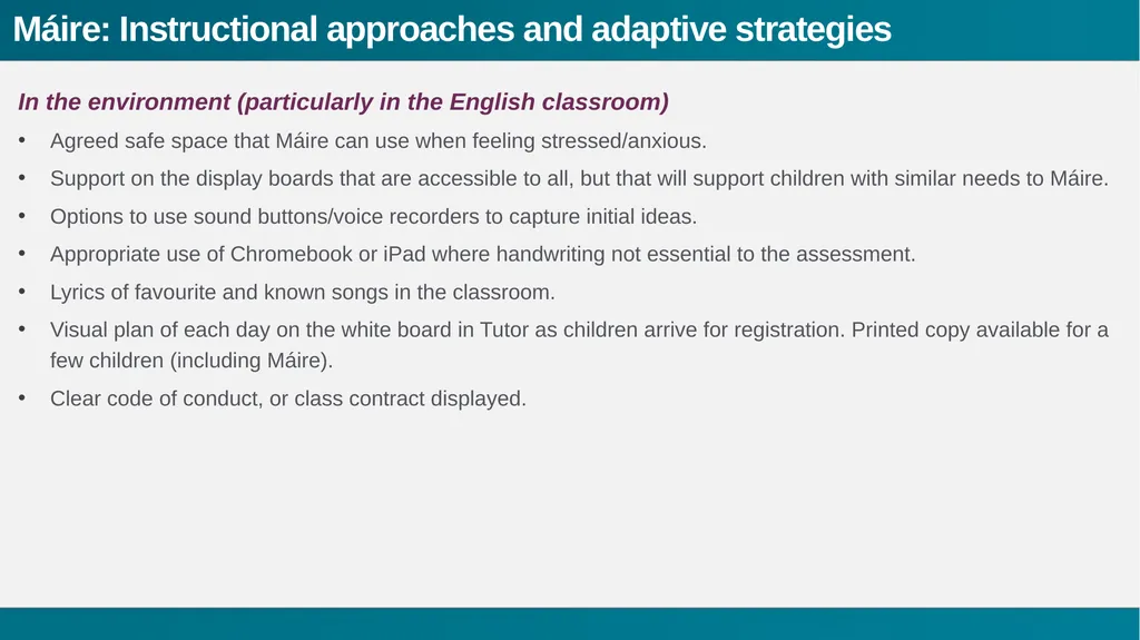 Sharing expertise A range of noticing; - slide 15 of 36