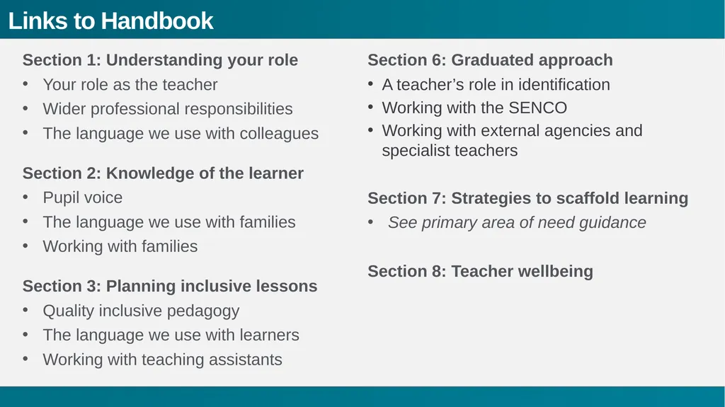 Sharing expertise A range of noticing; - slide 34 of 36