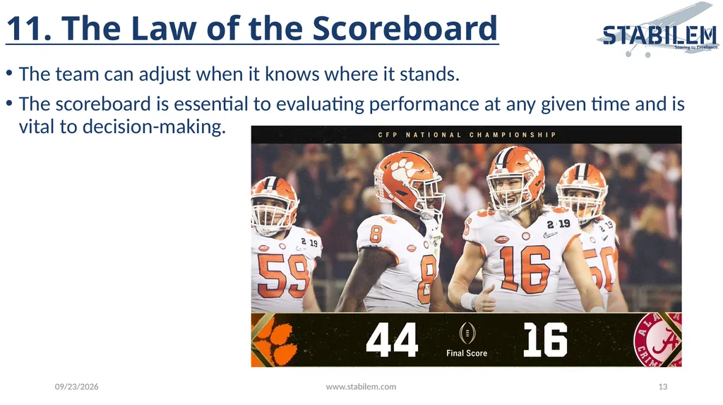 17 Irrefutable Laws of Teamwork By John Maxwell - slide 13 of 20