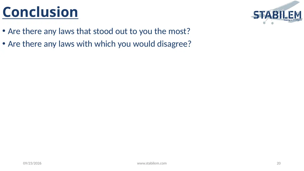 17 Irrefutable Laws of Teamwork By John Maxwell - slide 20 of 20