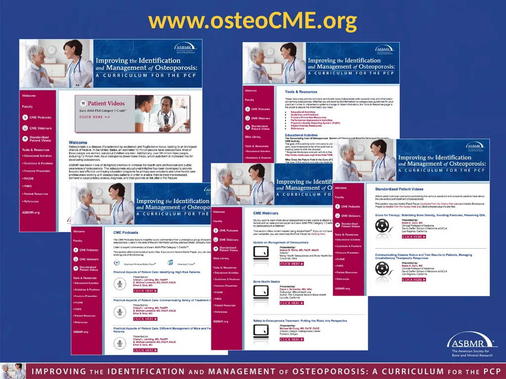 Educational Content Developed by ASBMR and the - slide 49 of 49