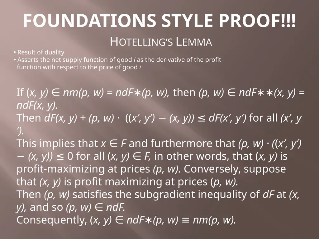 MATHEMATICAL ECONOMICS And its Applications MATH - slide 8 of 27