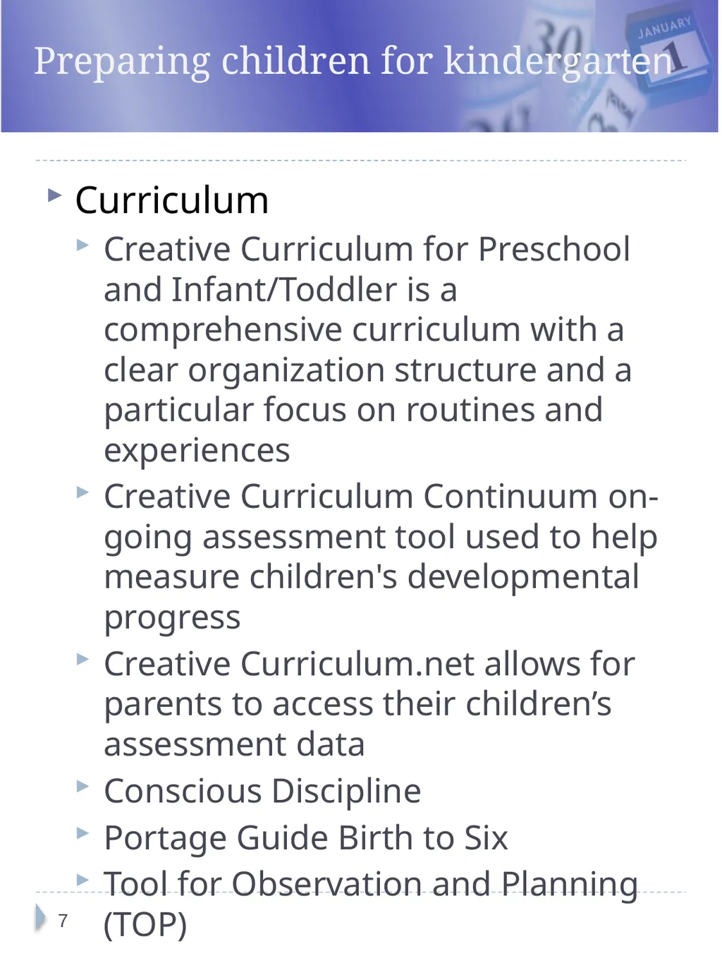 Breckinridge-Grayson Programs, Inc. Head Start and - slide 7 of 20