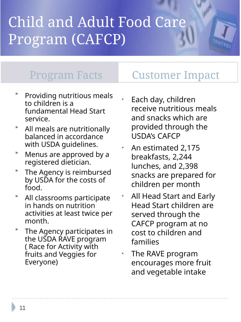 Breckinridge-Grayson Programs, Inc. Head Start and - slide 11 of 20