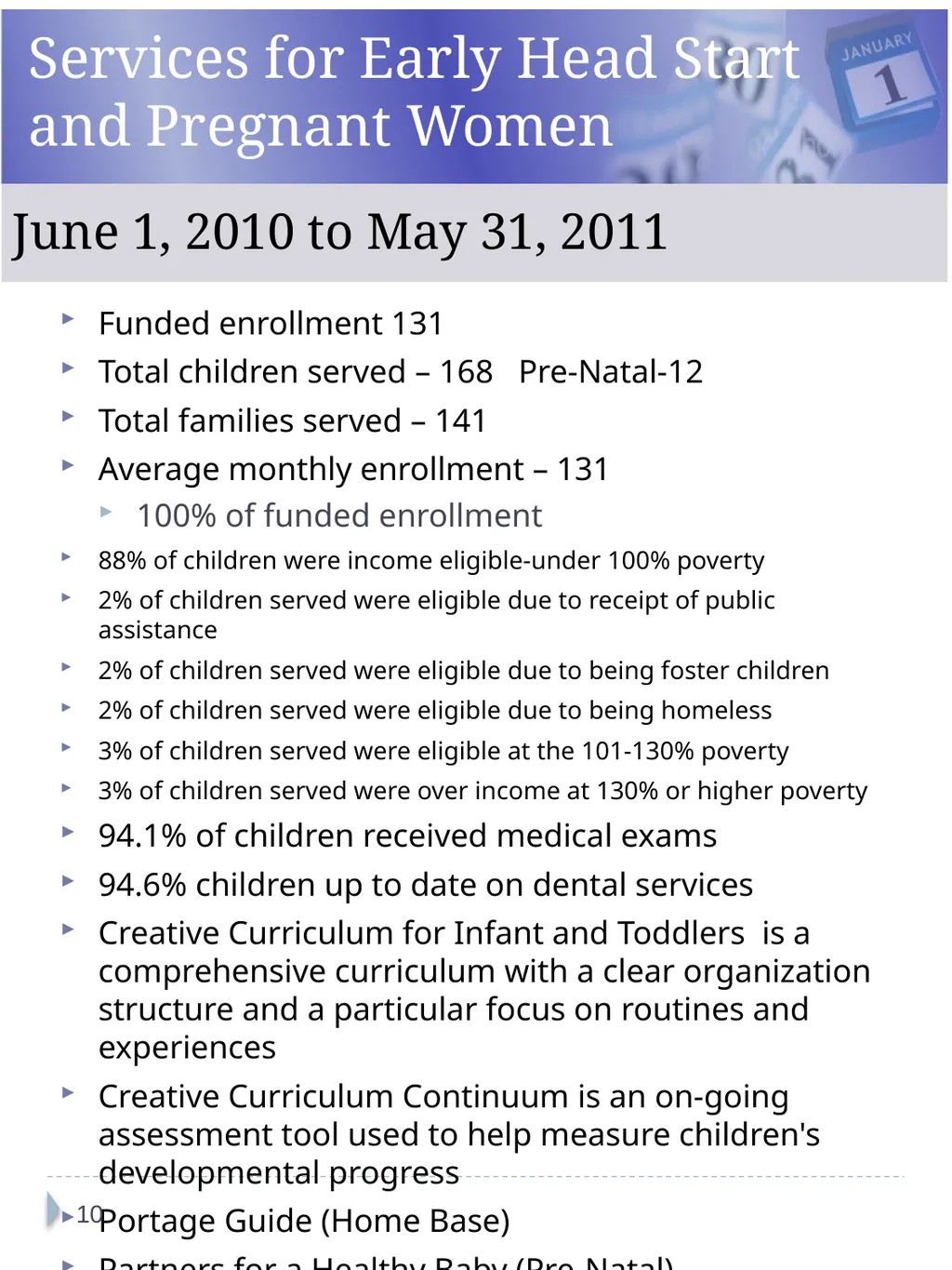 Breckinridge-Grayson Programs, Inc. Head Start and - slide 10 of 20