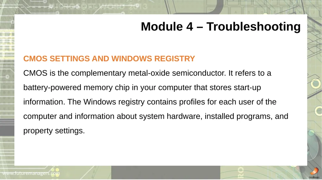 Computer Practice N6 www.futuremanagers.com - slide 18 of 38