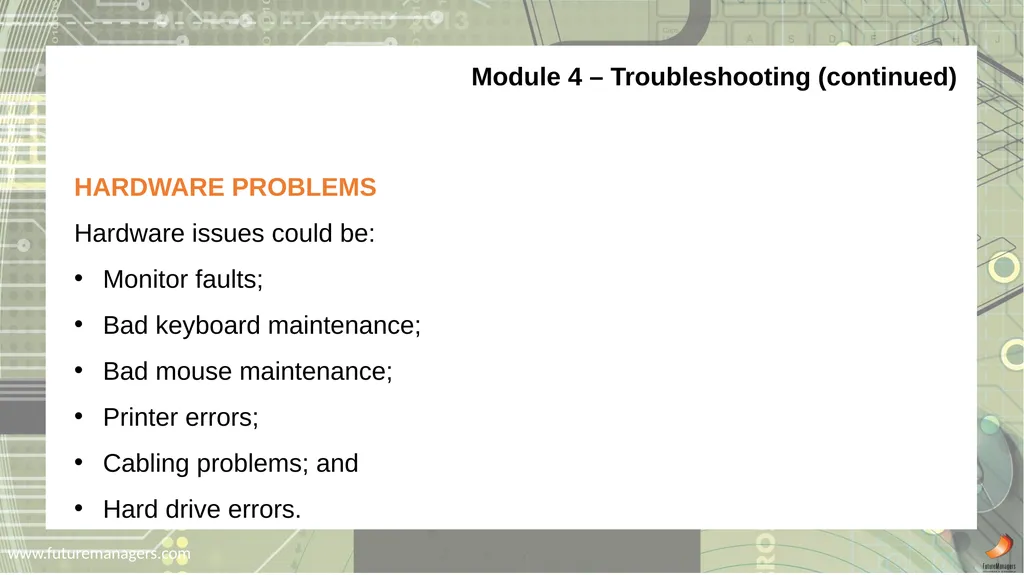 Computer Practice N6 www.futuremanagers.com - slide 20 of 38