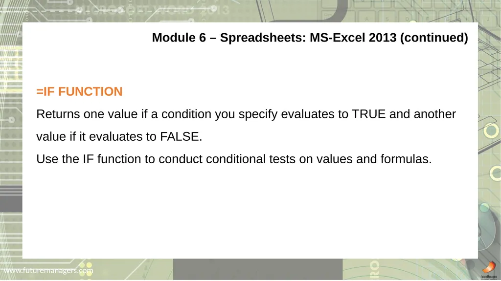 Computer Practice N6 www.futuremanagers.com - slide 33 of 38