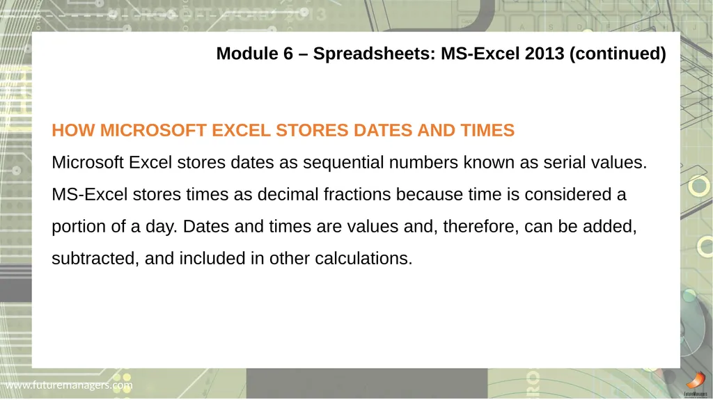 Computer Practice N6 www.futuremanagers.com - slide 36 of 38