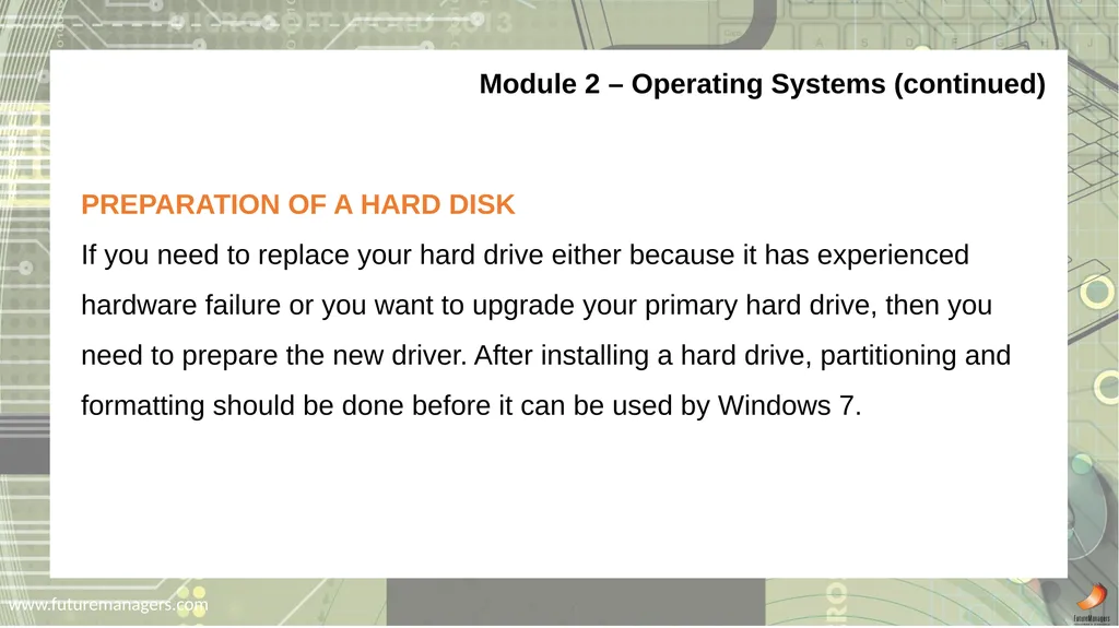 Computer Practice N6 www.futuremanagers.com - slide 8 of 38