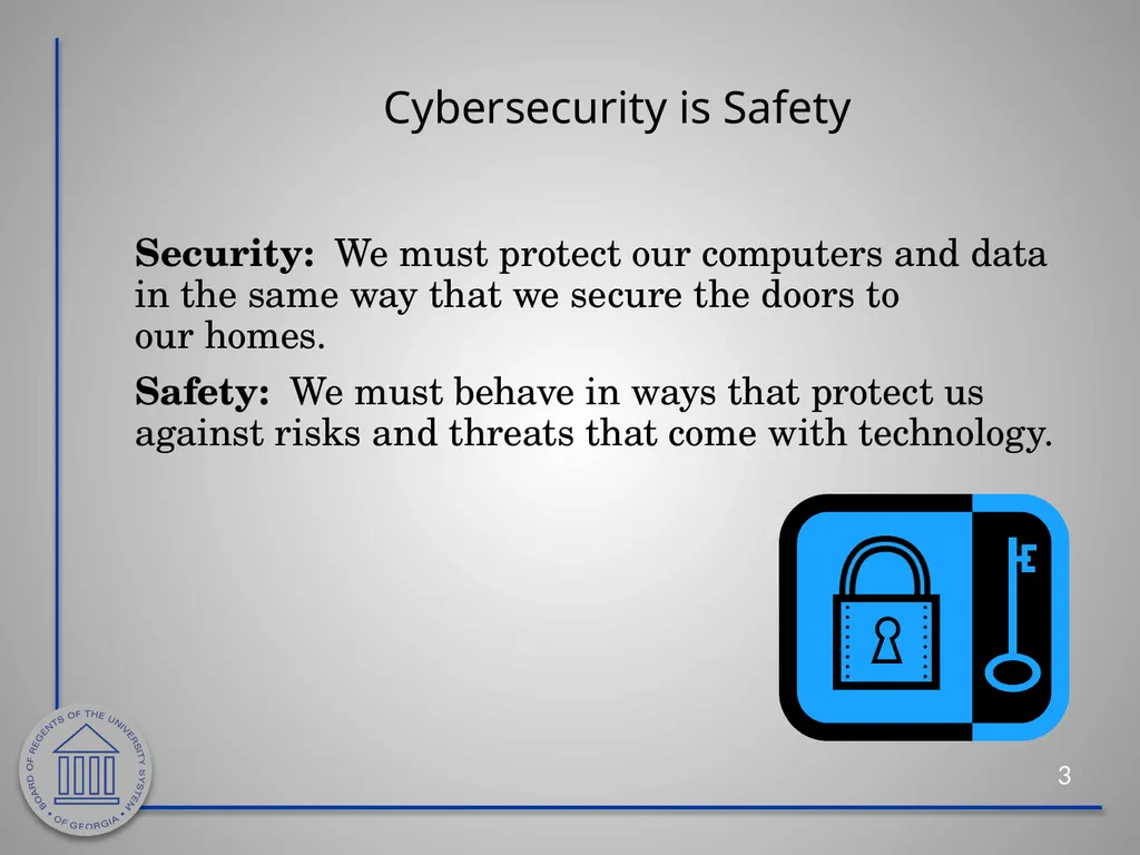 Information Security Awareness Cybersecurity - slide 3 of 33