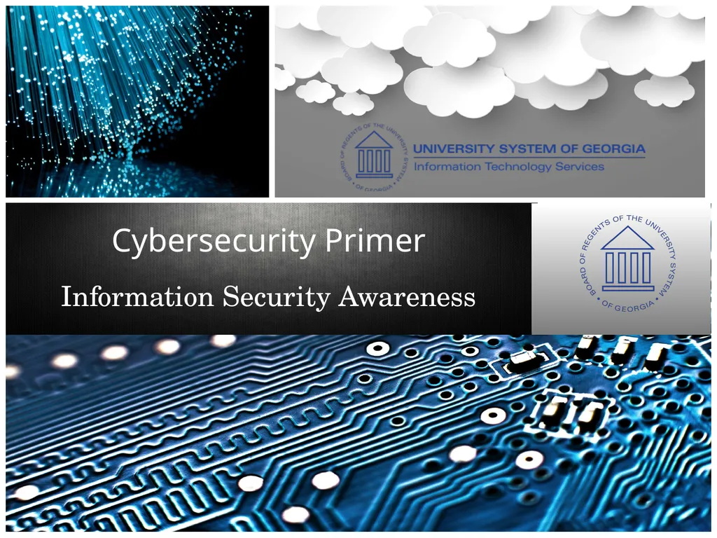 Information Security Awareness Cybersecurity - slide 1 of 33