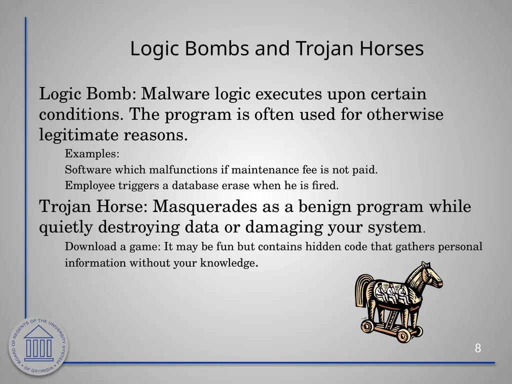 Information Security Awareness Cybersecurity - slide 8 of 33