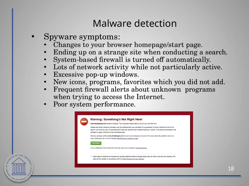 Information Security Awareness Cybersecurity - slide 18 of 33