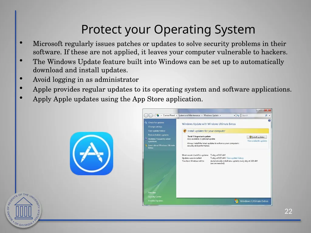 Information Security Awareness Cybersecurity - slide 22 of 33