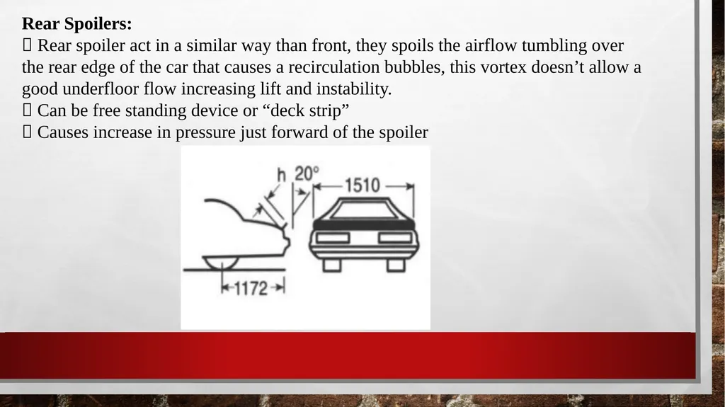 AUTOMOBILE AERODYNAMICS MODULE 3 Ground Vehicle - slide 34 of 42