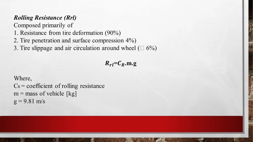 AUTOMOBILE AERODYNAMICS MODULE 3 Ground Vehicle - slide 6 of 42