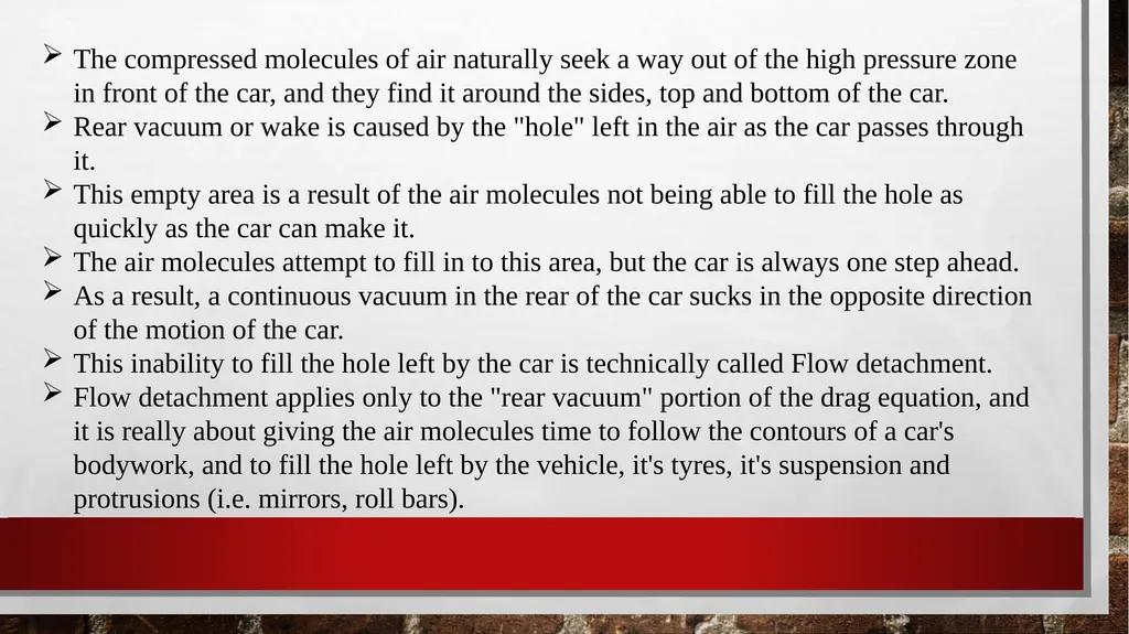 AUTOMOBILE AERODYNAMICS MODULE 3 Ground Vehicle - slide 15 of 42