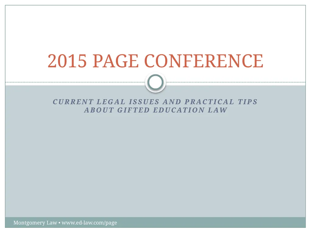 Current Legal Issues and Practical Tips about - slide 1 of 30