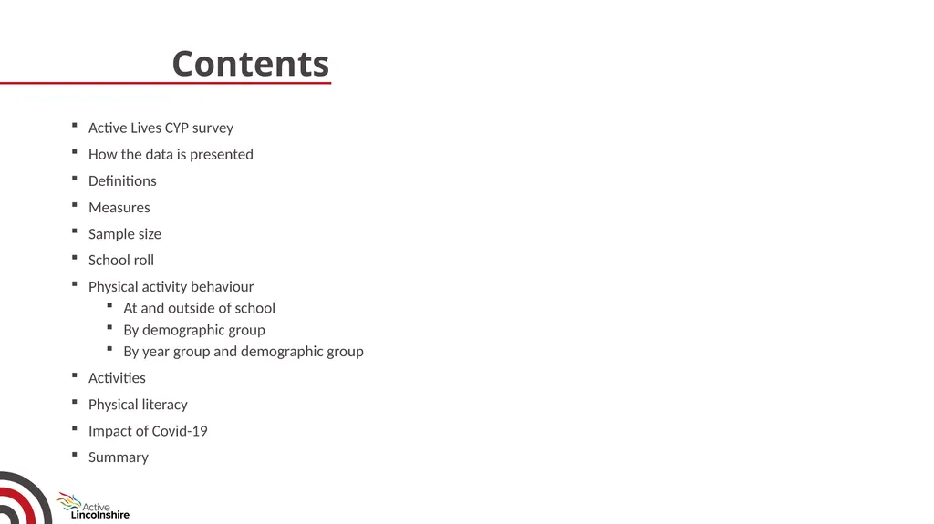 Children and young people physical activity - slide 2 of 53