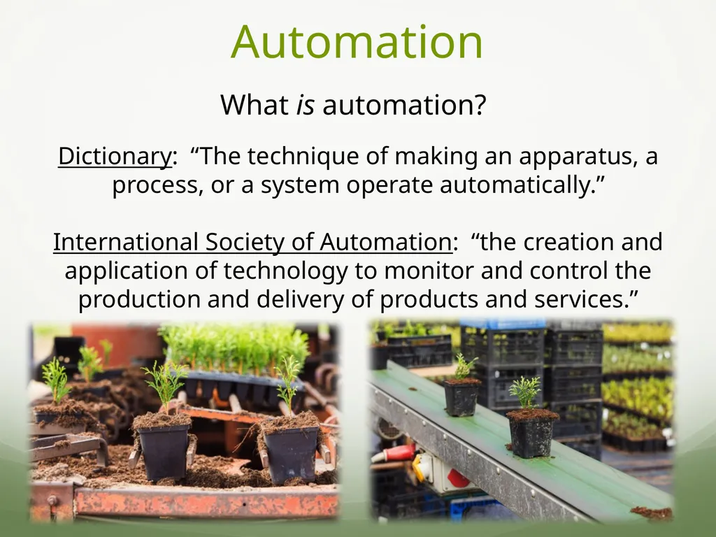 Introduction What is mechanization? What is - slide 5 of 14