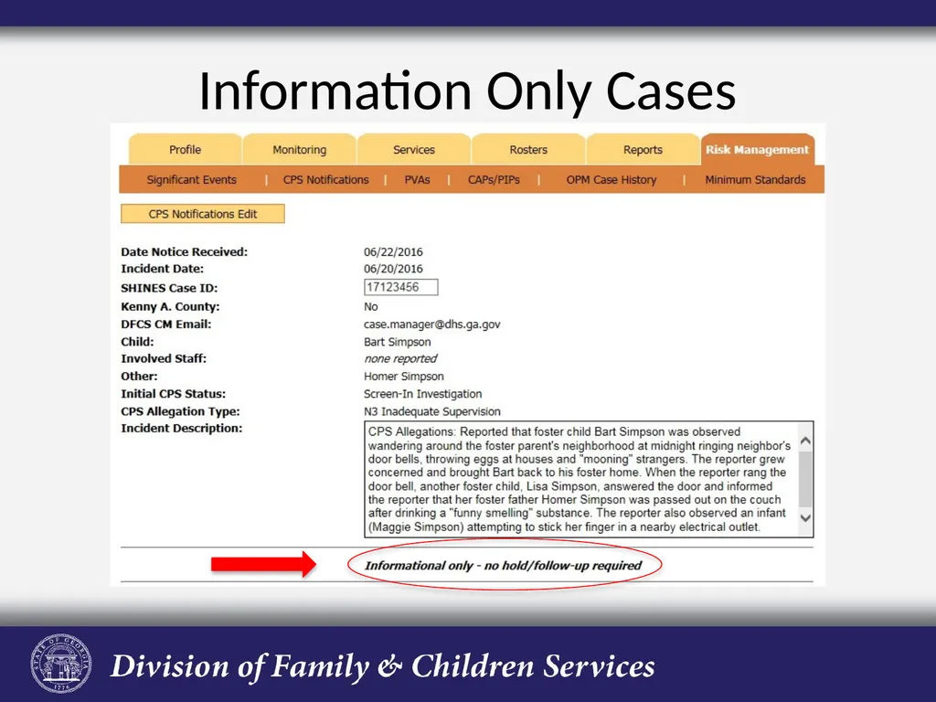 Policy Violation Assessment Process Presented by - slide 20 of 33