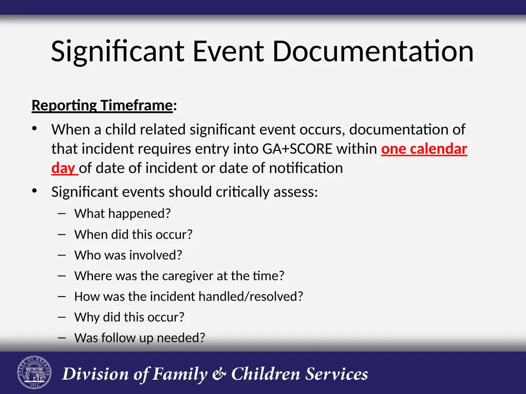 Policy Violation Assessment Process Presented by - slide 27 of 33