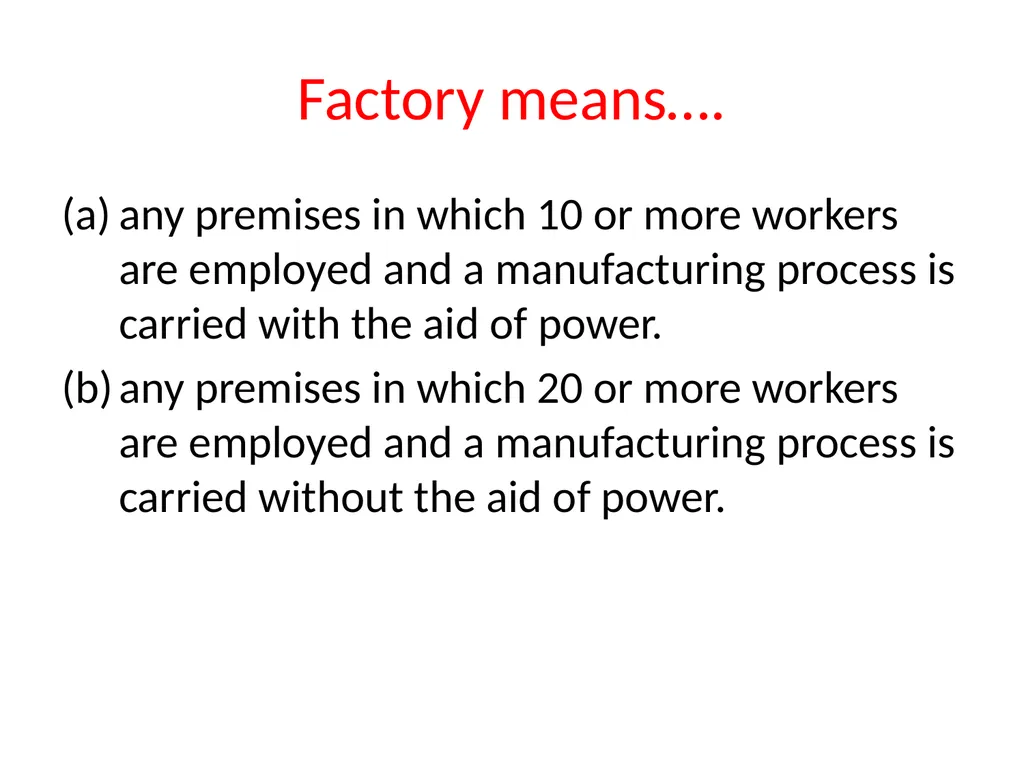 Factory Vs Industry Is there any difference - slide 2 of 72